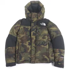 極美品□THE NORTH FACE ザ・ノースフェイス ND92341 Novelty Baltro Light Jacket カモフラ柄 ゴアテックス ダウンジャケット カーキ L 正規品 メンズ