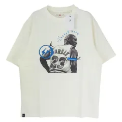 NIKE ナイキ DJ0619-133 × Fragment Design フラグメント トラヴィススコット クルーネック 半袖 Tシャツ ホワイト系 M【新古品】【未使用】【中古】