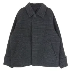 JOURNAL STANDARD ジャーナルスタンダード 24-011-600-5470-3-0 チェック柄 ウール ブルゾン グレー系 S【美品】【中古】