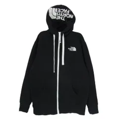 THE NORTH FACE ノースフェイス NT11930 Rearview FullZip Hoodie リアビュー フルジップ フーディ パーカー ブラック系 M【中古】