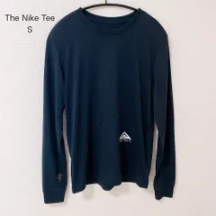 AR10751 ナイキ DRI-FIT ロングスリーブTシャツ Sサイズ ブラック トレイルランニングウェア【訳あり】秋冬