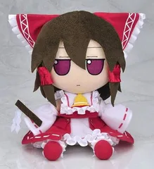 新品未開封 特典缶バッジ付属 東方ぬいぐるみシリーズ27【博麗霊夢（香霖堂ver.）】ふもふもれいむ。こうりんどうばーじょん。のサムネイル