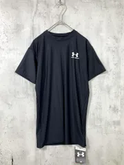 新品 UNDER ARMOUR アンダーアーマー コンプレッション ショートスリーブ Tシャツ sizeL/黒 ■■メンズ