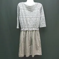◇ コラージュ ガリャルダガランテ 大人 綺麗め シルク素材 ロング丈 ワンピース サイズF グリーン系 レディース E  【1307040068083】のサムネイル
