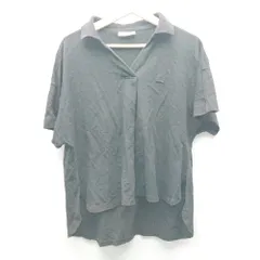 ◇ LACOSTE ラコステ 無地 シンプル ブランドロゴ刺繡 半袖 ポロシャツ サイズ38 ブラック メンズ E  【1307040071281】