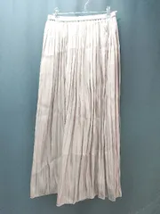 ◇ ◎ ●未使用● LEPSIM ウエストゴム 大人っぽい シンプル ロング フレア スカート サイズFT ブラウン レディース E  【1307040074428】