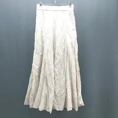 ◇ BAYFLOW フェミニン かわいい 春コーデ 夏コーデ ロング フレア スカート サイズ2 カーキ レディース E  【1307040074251】