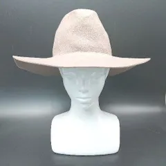 ◇ HAT ATTACK  シンプル ウール madeinusa 無地 ウールウェルハット ブラウン サイズ表記なし レディース E  【1307040079133】