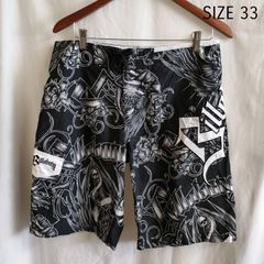 オニール スイムショーツ ハーフパンツ水着 ロゴ入り 黒 3XL【え905