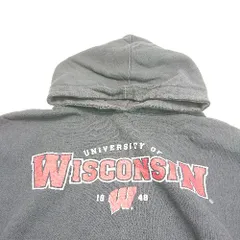 ◇ J.AMERICA フーディー 文字プリント リブ袖 長袖 パーカー サイズXL ブラック レディース （メンズ） E  【1307040080030】