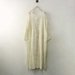 サマンサモスモス Samansa Mos2 SM2 総刺繍前後着ワンピース F‖オフホワイト ドレス ロング スカラップ ギャザー【2400014729733】