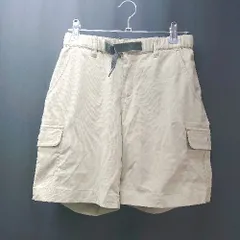 ◇ ◎ Columbia ウエストゴム バックルベルト アウトドア パンツ サイズS ベージュ メンズ E  【1307040084274】