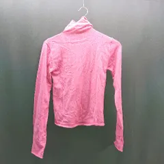 ◇ SELECT MOCA セレクトモカ タートルネック ハイゲージ シンプル 長袖 ニット サイズF ピンク レディース E  【1307040084496】