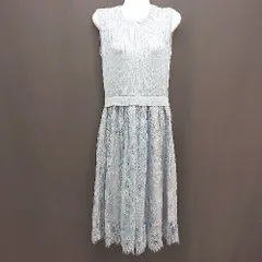 ◇ ◎ ●未使用● Avail アベイル RagOut ノースリ ドッキング レース ロング丈 ワンピース サイズL ブルー レディース E  【1307040085752】