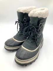 SOREL ソレル NL1005-011 CARIBOU スノー ブーツ size24/黒  ◆■◎レディース