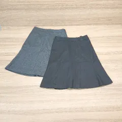 ◇ 《 UNTITLED  アンタイトル まとめ2点セット サイズ0 シンプル 無地 タイトミニ スカート レディース 》 E  【1307120000729】