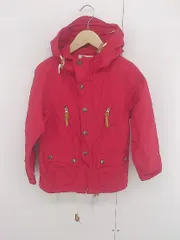◇ FREAK'S STORE キッズ 子供服 フーディ 長袖 ジップアップジャケット サイズ120-130 レッド レディース メンズ P  【1307060007833】