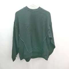 ◇ PAGEBOY リブ プルオーバー カジュアル おしゃれ モックネック 長袖 カットソー サイズFREE ブラック レディース E  【1307120002334】