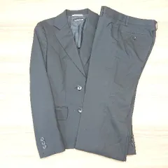 ◇ SHE LOVE SUITS 背抜き 入学式 卒業式 フォーマル フロントボタン セットアップ 表記なし ブラック レディース E  【1307120003478】