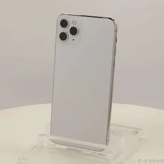 〔中古品〕 iPhone11 Pro Max 256GB シルバー MWHK2J／A SoftBank【344】
