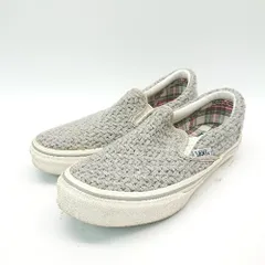 ◇ VANS ヴァンズ 525846-0003 ニット生地 ラウンドトゥ スニーカー サイズ23.5 グレー レディース E  【1307120005342】のサムネイル
