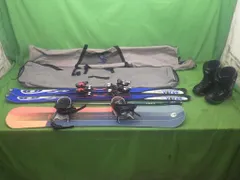 【中古】スノボ スキー セット