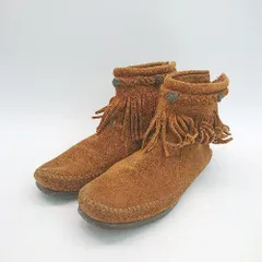 ◇ Minnetonka ミネトンカ シンプル カジュアル 無地 かわいい スニーカー サイズ表記なし ブラウン レディース E  【1307120010971】のサムネイル