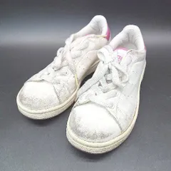 ◇ adidas アディダス スタンスミス カジュアル シンプル アウトドア スニーカー サイズ19 ホワイト レディース E  【1307120010964】