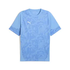 PUMA(プーマ) teamCUP TR SSシャツ サッカー ウェア ゲームシャツ 660213、(18)ライトブルー
