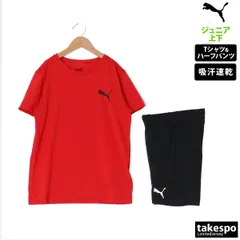 プーマ Tシャツ ハーフパンツ 上下 ジュニア PUMA 半袖 吸汗 速乾 ドライ 588823
