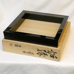 蝋色塗平卓 螺鈿 黒塗卓 共箱 平卓 花台 香炉台 木製漆塗 猫足 - メルカリ
