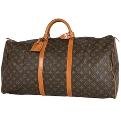 ルイ・ヴィトン Louis Vuitton キーポル 60 ハンドバッグ 旅行 出張 ビジネス ボストンバッグ モノグラム ブラウン M41422 レディース 【中古】