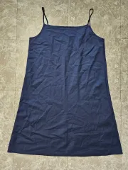 ユニクロ ネイビー キャミソール ONE PIECE M