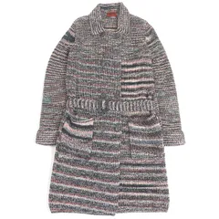 極美品✨ミッソーニ モヘア混 肉厚ニットジャケット コート ゆったり 極美品✨ミッソーニ モヘア混 肉厚ニットジャケット コート ゆったり