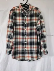 ユニクロ メンズ ウール チェック シャツ L