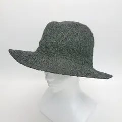 ◇ B MING LIFE STORE by BEAMS 起毛 格子模様 シンプル オシャレ 透け感 ハット ブラック サイズ57～59 レディース E  【1307120021984】