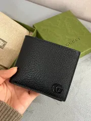 グッチ ブラック GG 二つ折り財布 フルセット