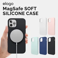iPhone12 mini ケース MagSafe 対応 耐衝撃 カバー 薄型 衝撃 吸収 スマホケース iPhone 12mini アイフォン12mini アイフォン 12 ミニ 対応 elago SILICONE CASE