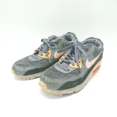 ◇ nike エアマックス90 エッセンシャル 616730-021 メッシュ スエード スニーカー サイズ23cm グレー レディース E  【1307120028037】