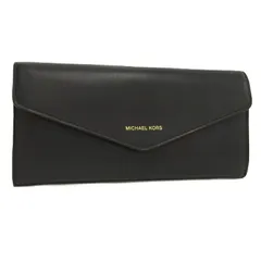 MICHAEL KORS 二つ折り長財布 レザー ブラック
