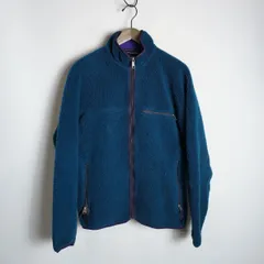 90s patagonia パタゴニア BABY RETRO CARDIGAN ベビー レトロ カーディガン シンチラ フリース ジャケット 25511 USA製 青緑M本物505P46♪