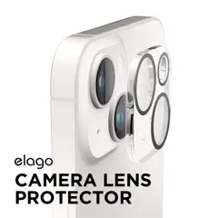 iPhone14 / iPhone14Plus カメラレンズ保護 カメラフィルム 9H ガラス カメラレンズカバー フィルム iPhone 14 /14 Plus elago CAMERA LENS PROTECTOR