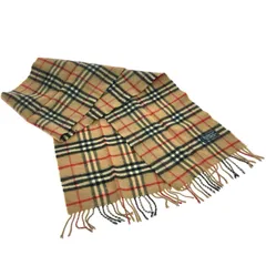 $$ Burberrys バーバリーズ ノバチェック マフラー ベージュ マルチカラー