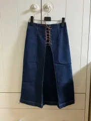 デニム ロング丈スカート デニムスカート