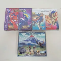 ポケットモンスター スーパーミュージック・コレクション スカーレット・バイオレット ソード・シールド アルセウス CD 3点セット【B3-1C10-1237】