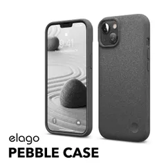 iPhone13Pro Max ケース 耐衝撃 サンドストーン シンプル スマホケース 薄型 携帯ケース カバー iPhone13 ProMax アイフォン13Pro Max elago PEBBLE CASE