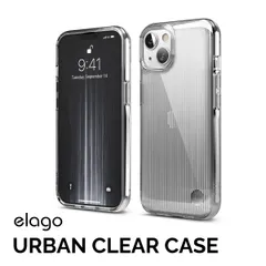 iPhone13Pro Max ケース クリア 耐衝撃 透明 シンプル スマホケース 薄型 クリアケース カバー iPhone13 ProMax アイフォン13Pro Max elago URBAN CLEAR CASE