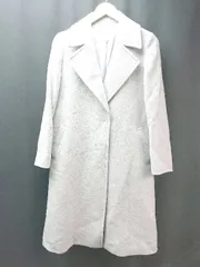 ◇ KUMIKYOKU 無地 大人っぽい カジュアル おしゃれ 秋 冬 長袖 コート サイズ2 グレー レディース E  【1307120032812】