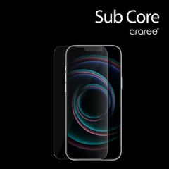 iPhone13 Pro Max フィルム 9H 強化ガラス 指紋 気泡 防止 ガラス フィルム 抗菌 透明 保護フィルム iPhone13 ProMax アイフォン13プロマックス araree Sub Core