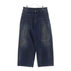 BALENCIAGA (バレンシアガ) 22AW Flared denim ウォッシュ加工フレア